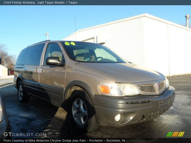 Light Taupe Metallic / Taupe 2004 Pontiac Montana