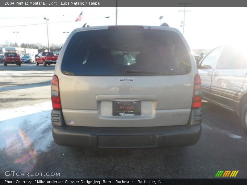 Light Taupe Metallic / Taupe 2004 Pontiac Montana