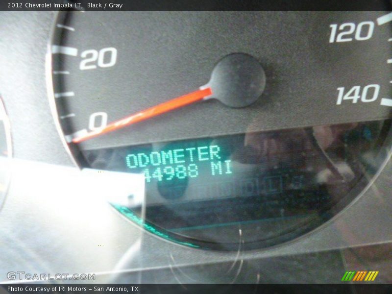 Black / Gray 2012 Chevrolet Impala LT