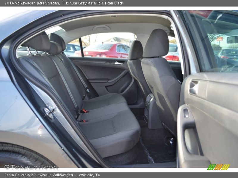 Platinum Gray Metallic / Titan Black 2014 Volkswagen Jetta S Sedan