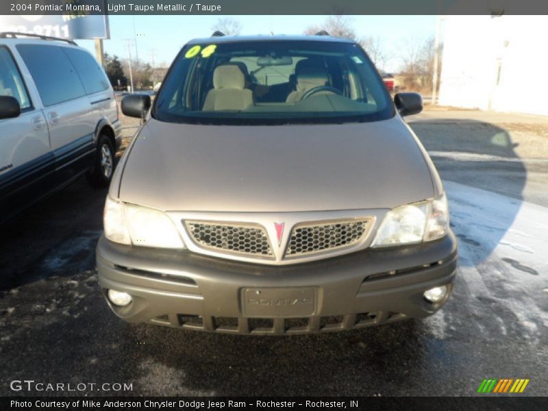 Light Taupe Metallic / Taupe 2004 Pontiac Montana