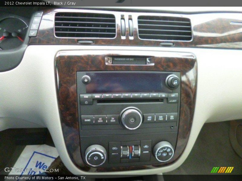 Black / Gray 2012 Chevrolet Impala LT