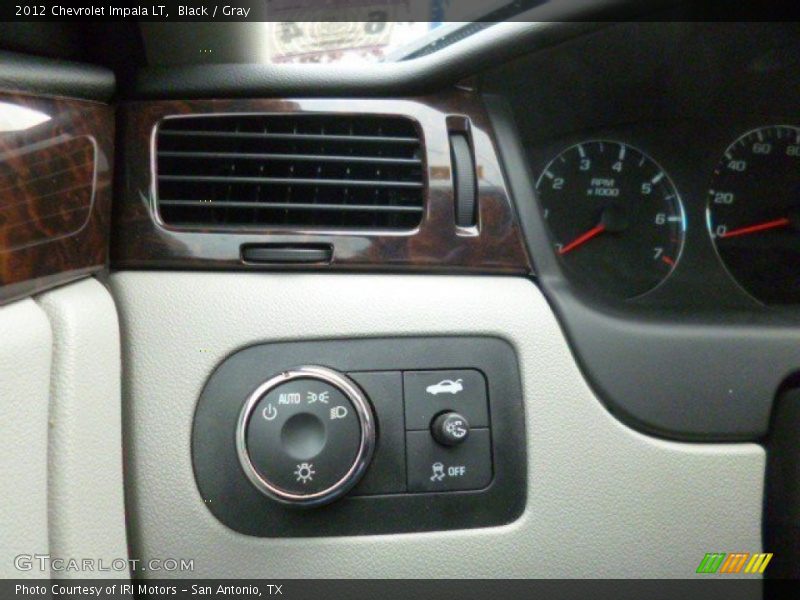 Black / Gray 2012 Chevrolet Impala LT