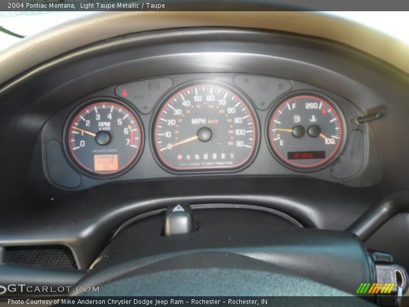 Light Taupe Metallic / Taupe 2004 Pontiac Montana