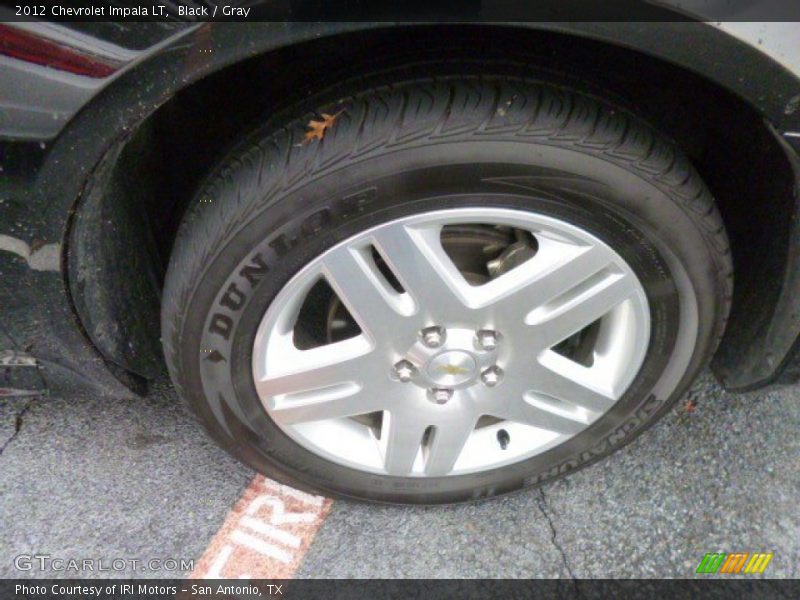 Black / Gray 2012 Chevrolet Impala LT
