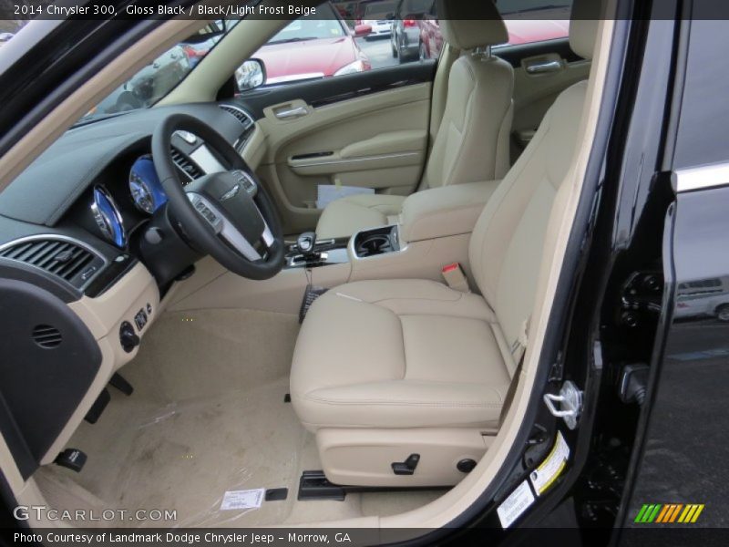 Gloss Black / Black/Light Frost Beige 2014 Chrysler 300
