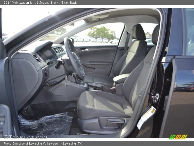 Black / Titan Black 2014 Volkswagen Jetta S Sedan