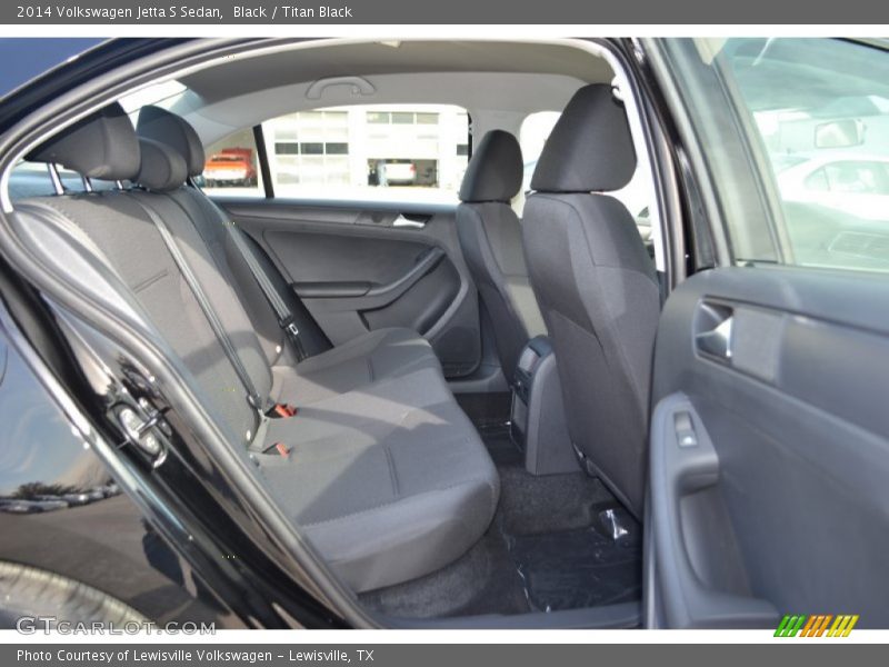 Black / Titan Black 2014 Volkswagen Jetta S Sedan