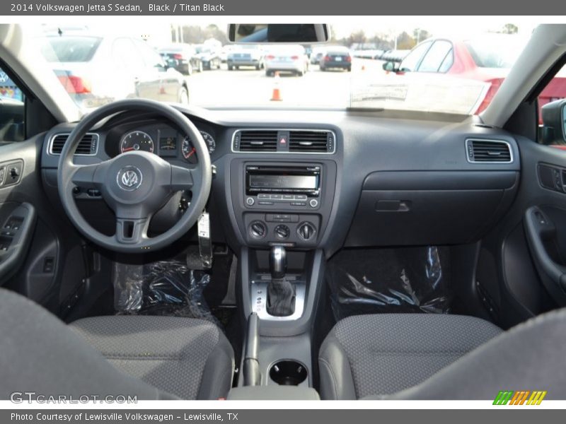 Black / Titan Black 2014 Volkswagen Jetta S Sedan