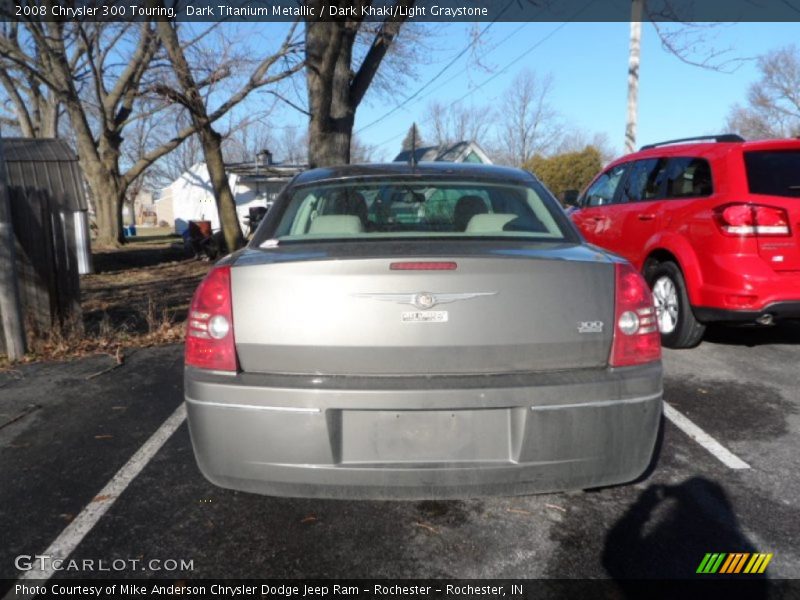 Dark Titanium Metallic / Dark Khaki/Light Graystone 2008 Chrysler 300 Touring
