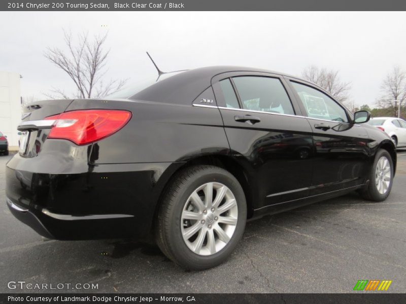 Black Clear Coat / Black 2014 Chrysler 200 Touring Sedan