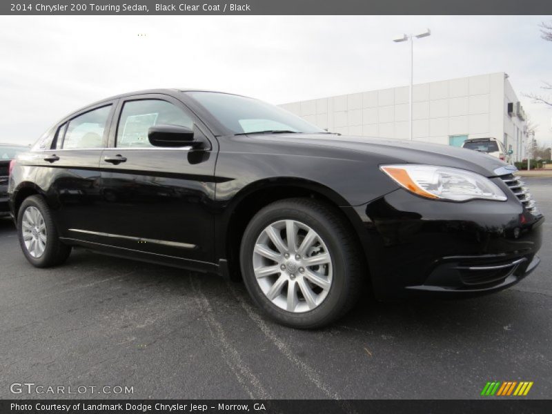 Black Clear Coat / Black 2014 Chrysler 200 Touring Sedan
