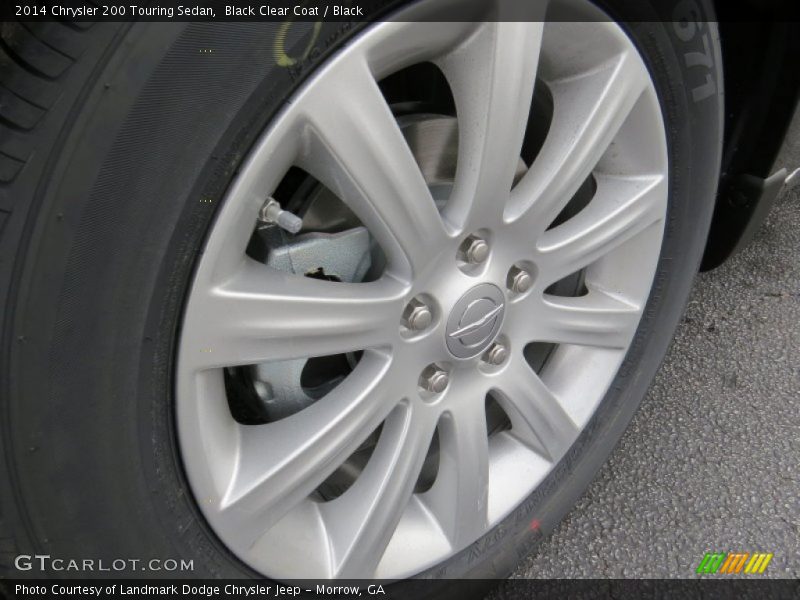 Black Clear Coat / Black 2014 Chrysler 200 Touring Sedan