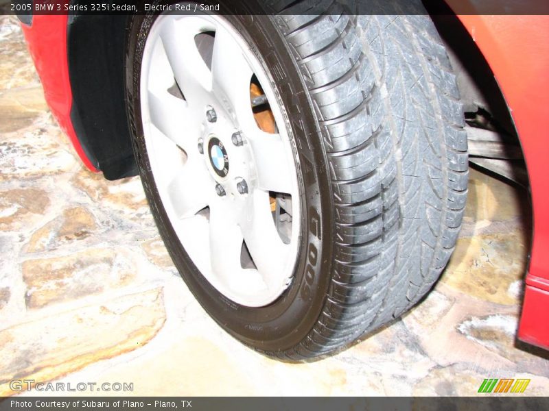 Electric Red / Sand 2005 BMW 3 Series 325i Sedan