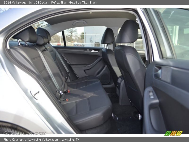 Reflex Silver Metallic / Titan Black 2014 Volkswagen Jetta SE Sedan