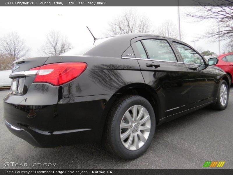 Black Clear Coat / Black 2014 Chrysler 200 Touring Sedan