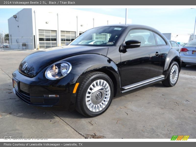 Front 3/4 View of 2014 Beetle 2.5L