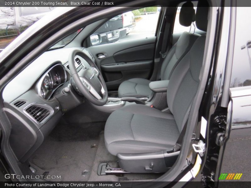 Black Clear Coat / Black 2014 Chrysler 200 Touring Sedan