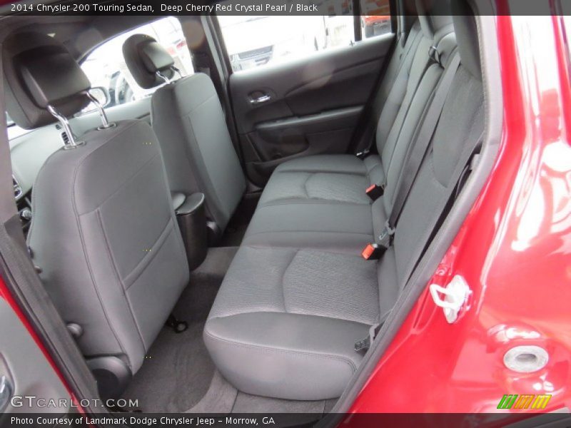 Deep Cherry Red Crystal Pearl / Black 2014 Chrysler 200 Touring Sedan