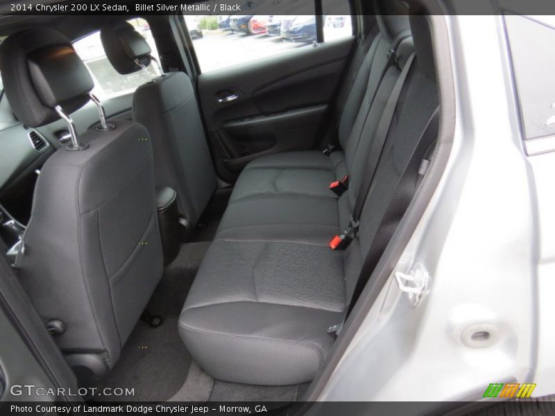 Billet Silver Metallic / Black 2014 Chrysler 200 LX Sedan