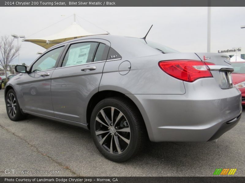 Billet Silver Metallic / Black 2014 Chrysler 200 Touring Sedan