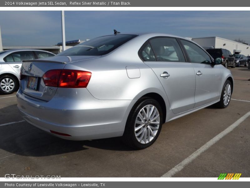 Reflex Silver Metallic / Titan Black 2014 Volkswagen Jetta SEL Sedan