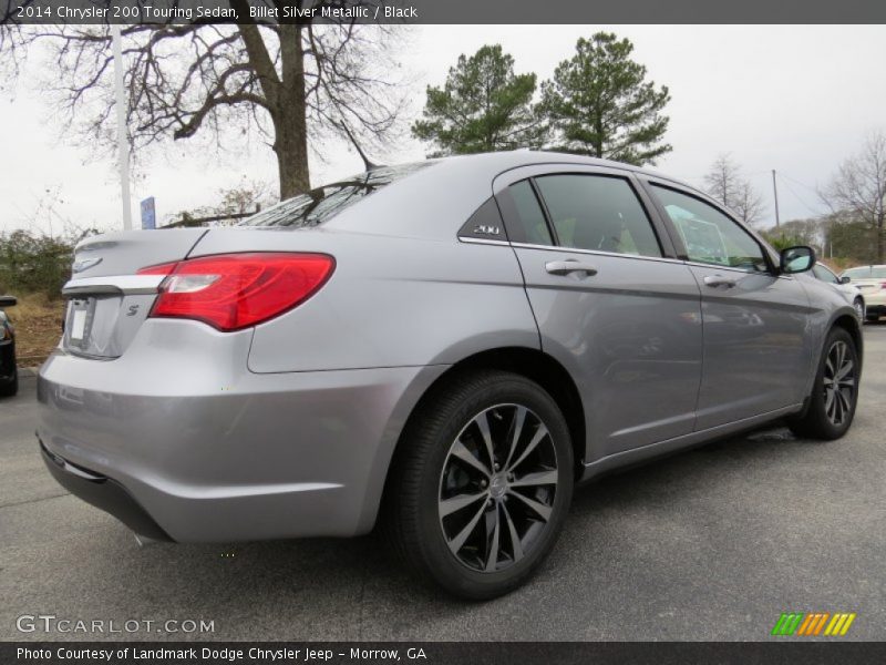 Billet Silver Metallic / Black 2014 Chrysler 200 Touring Sedan
