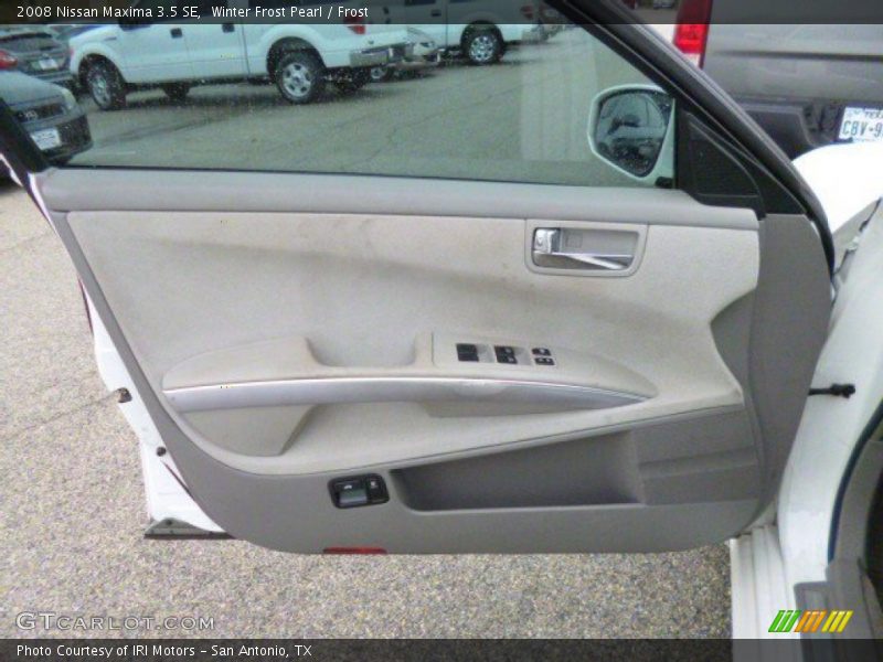 Winter Frost Pearl / Frost 2008 Nissan Maxima 3.5 SE