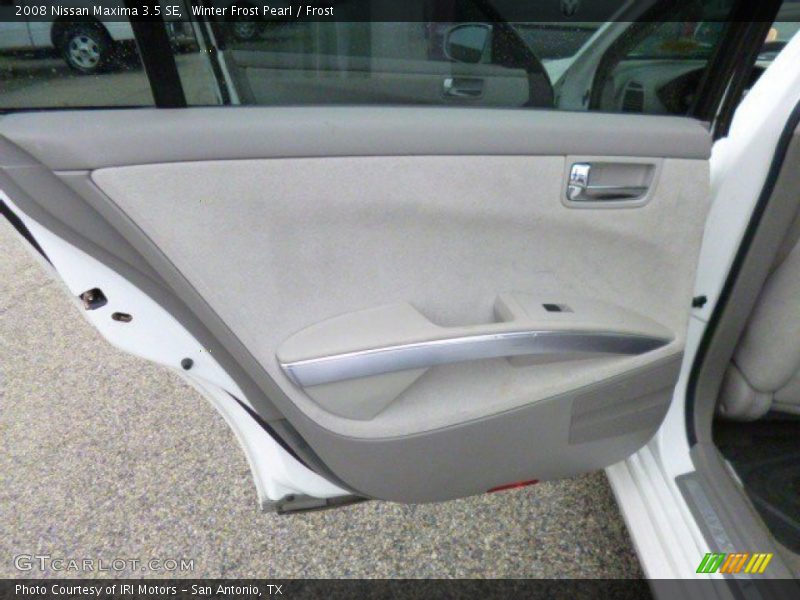 Winter Frost Pearl / Frost 2008 Nissan Maxima 3.5 SE