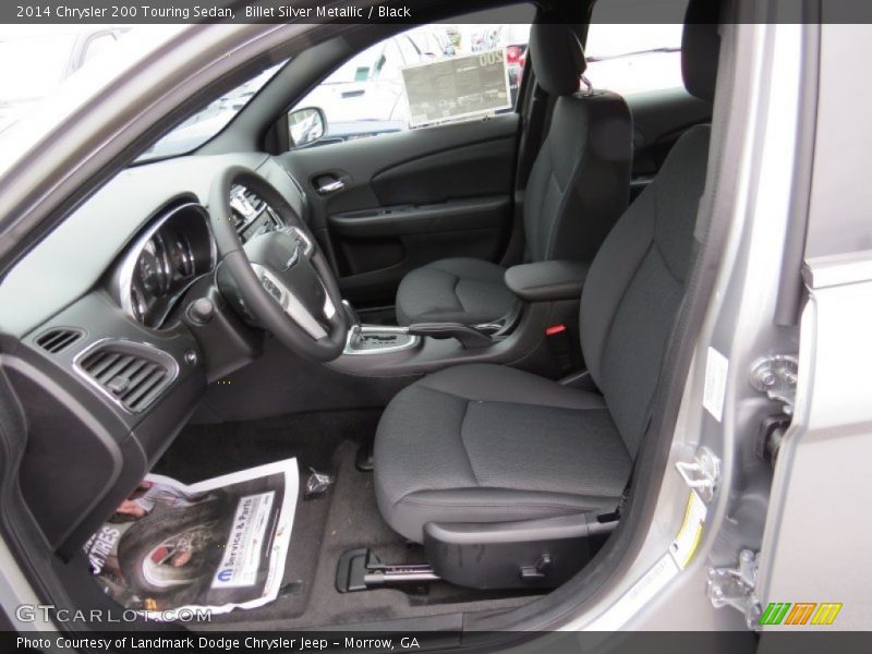 Billet Silver Metallic / Black 2014 Chrysler 200 Touring Sedan