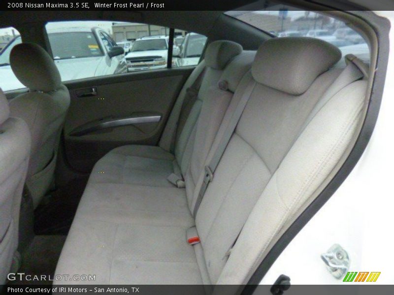 Winter Frost Pearl / Frost 2008 Nissan Maxima 3.5 SE