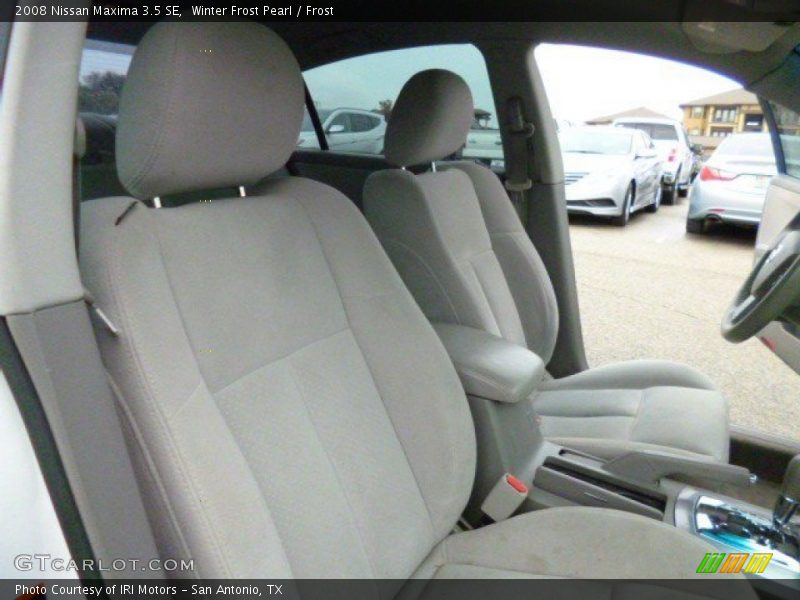 Winter Frost Pearl / Frost 2008 Nissan Maxima 3.5 SE