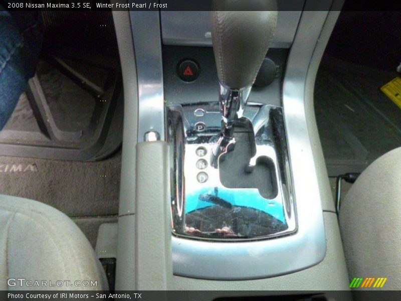 Winter Frost Pearl / Frost 2008 Nissan Maxima 3.5 SE