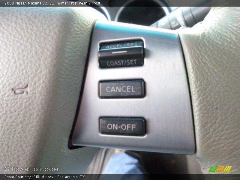 Winter Frost Pearl / Frost 2008 Nissan Maxima 3.5 SE