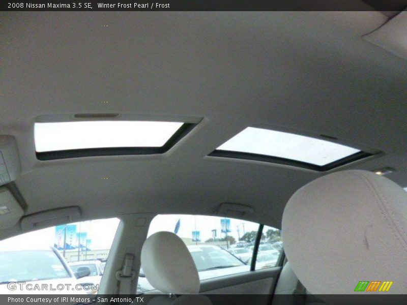 Winter Frost Pearl / Frost 2008 Nissan Maxima 3.5 SE