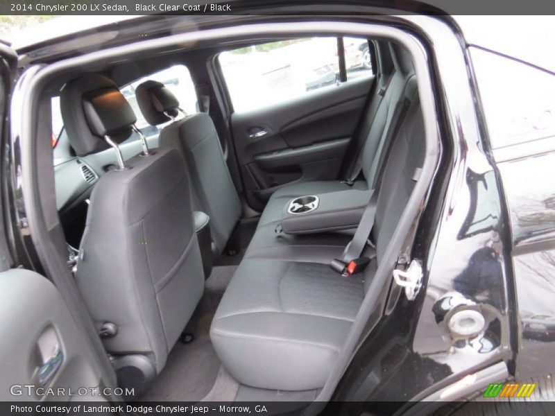 Black Clear Coat / Black 2014 Chrysler 200 LX Sedan