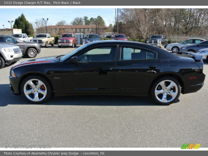 Pitch Black / Black 2013 Dodge Charger R/T Max