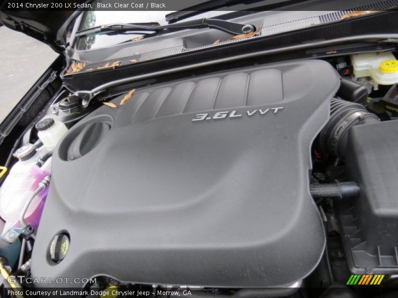 Black Clear Coat / Black 2014 Chrysler 200 LX Sedan