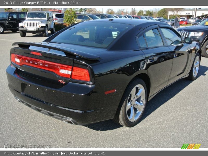 Pitch Black / Black 2013 Dodge Charger R/T Max