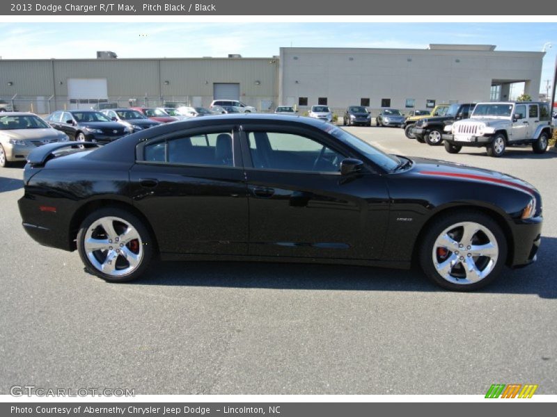 Pitch Black / Black 2013 Dodge Charger R/T Max