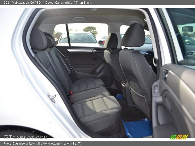 Candy White / Titan Black 2014 Volkswagen Golf TDI 4 Door