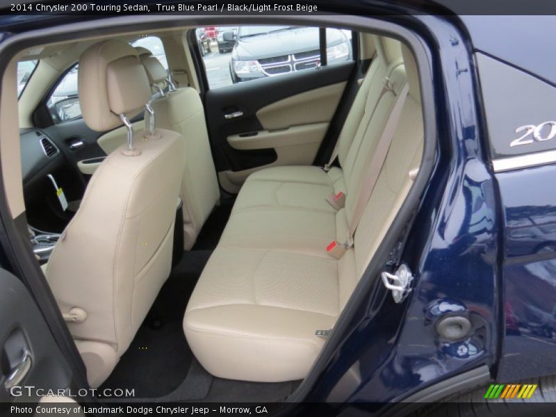 Rear Seat of 2014 200 Touring Sedan