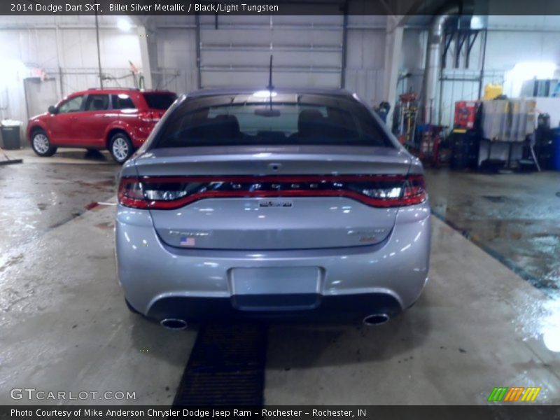 Billet Silver Metallic / Black/Light Tungsten 2014 Dodge Dart SXT