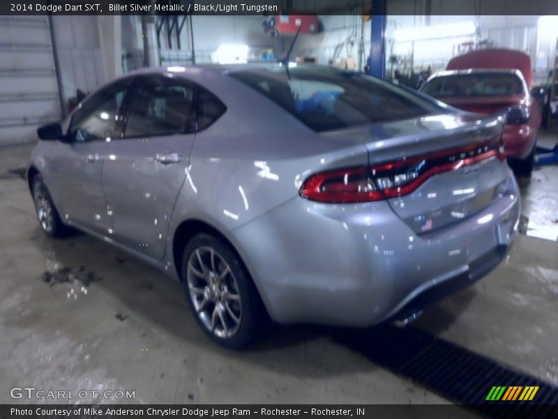 Billet Silver Metallic / Black/Light Tungsten 2014 Dodge Dart SXT