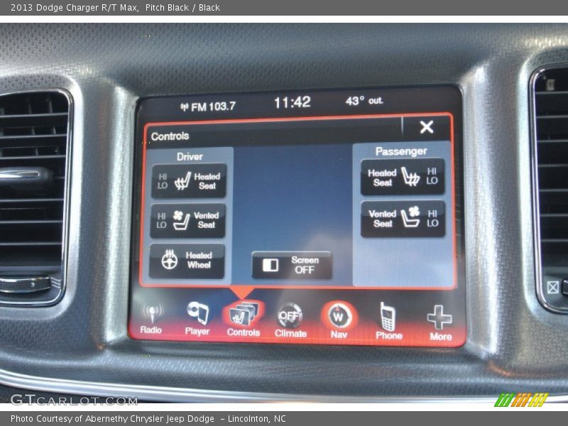 Pitch Black / Black 2013 Dodge Charger R/T Max