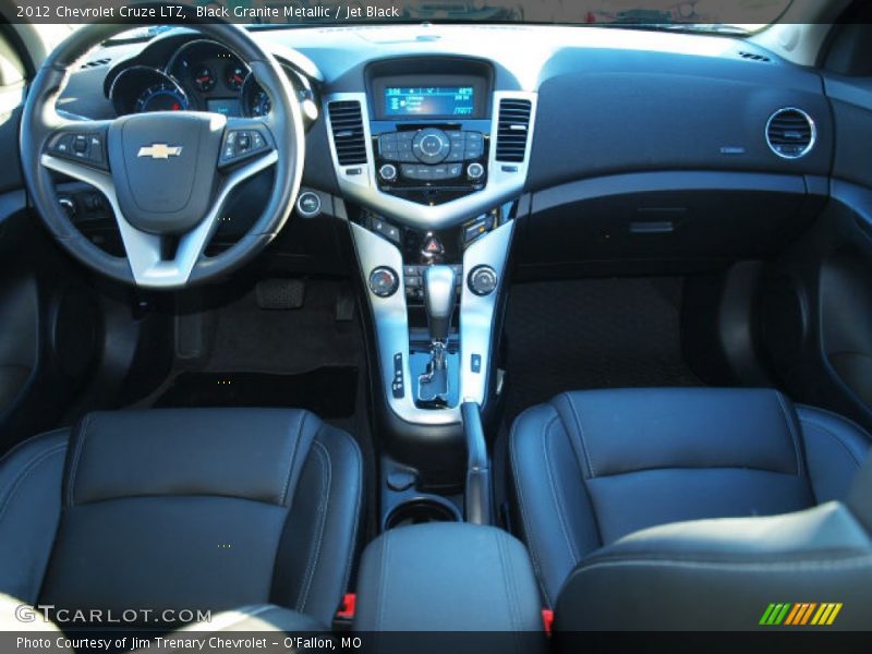 Black Granite Metallic / Jet Black 2012 Chevrolet Cruze LTZ