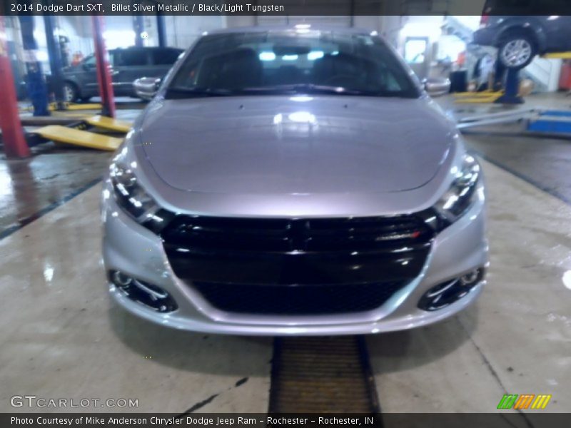 Billet Silver Metallic / Black/Light Tungsten 2014 Dodge Dart SXT