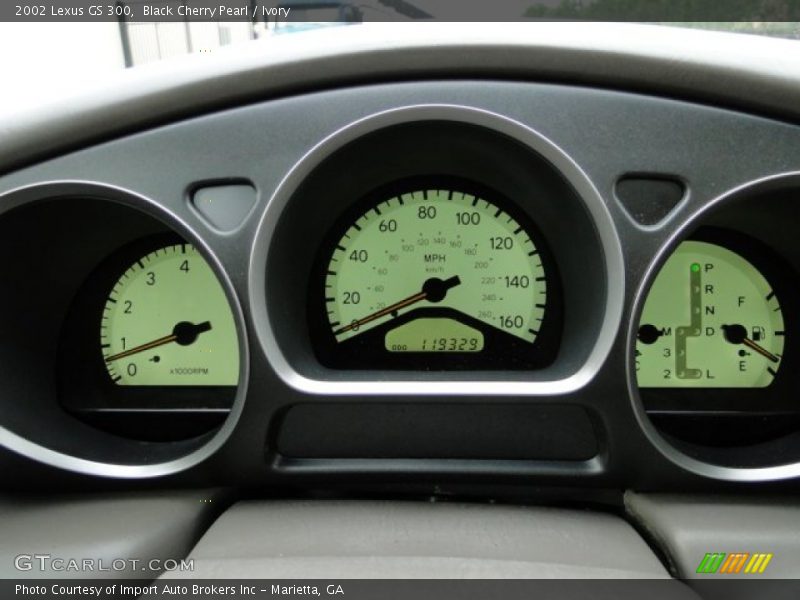  2002 GS 300 300 Gauges
