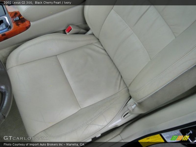Black Cherry Pearl / Ivory 2002 Lexus GS 300