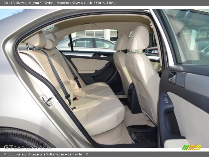 Moonrock Silver Metallic / Cornsilk Beige 2014 Volkswagen Jetta SE Sedan